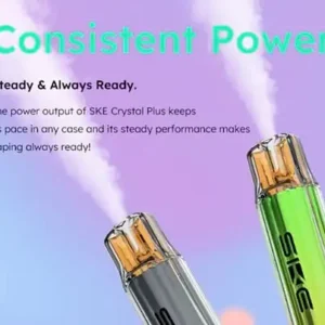 SKE Crystal PLUS Pod System Kit | Rechargeable 400mAh | Mod Only - Image 3