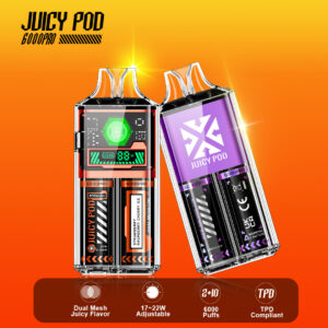 Juicy Pod 6000 Pro Disposable Vape Kit | 6000 Puffs - Image 3