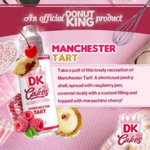 Donut King Cakes 120ml Shortfill Eliquid - Image 2