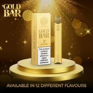 GOLD Bar by Vape Gold 600 Puff Disposable Kit | 20MG - Image 2