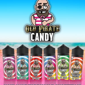 Old Pirate E-Liquid 120ML Shortfill - Candy Series