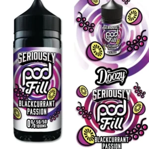 Seriously Pod Fill by Doozy 120ml 50/50 E-Liquid Shortfill - Image 4