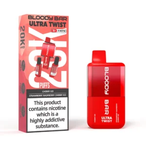 Bloody Bar Ultra Twist 20K Puff Disposable Kit | 2 in 1 Flavours - Image 4