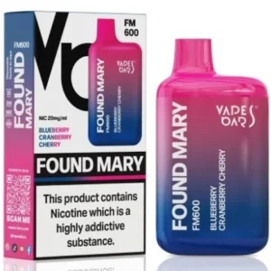 FOUND MARY FM600 by Vapes Bars | 20MG | £2.99 - Image 4