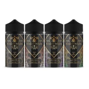 Patisserie Delights 120ml Shortfill E-Liquid