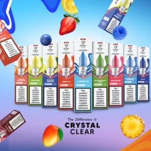 Crystal Clear Nic Salts 10ml - 10MG - Image 3