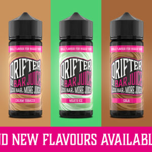 Drifter Bar Juice 120ml E-Liquid Shortfill 50/50 VG/PG - Image 4