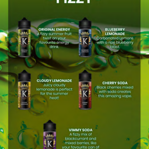 Juice Kings 120ml Shortfill | Fizzy Range - Image 2