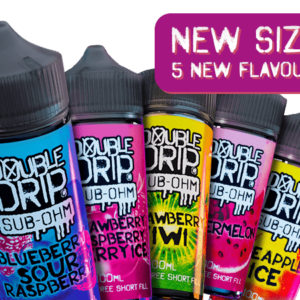 Double Drip 120ml E-Liquid Shortfill 70/30 VG/PG - Image 3