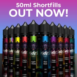 Hades E Liquid Range 60ml Shortfill | Best Seller | £4.99 ONLY
