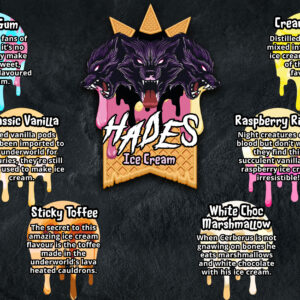 Hades E Liquid 120ml Shortfill | Icecream Range - Image 2