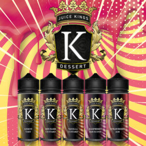 Juice Kings 120ml Shortfill | Dessert Range