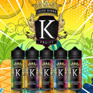 Juice Kings 120ml Shortfill | Fruity Range