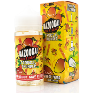Bazooka Sour Straws E-Liquid 120ml - Image 2
