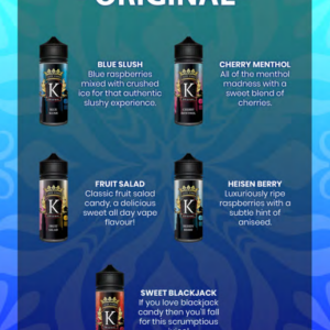 Juice Kings 120ml Shortfill | Original Range - Image 2