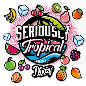 Seriously Tropical by Doozy 100ml 70/30 VG/PG E-Liquid Shortfill - Image 2