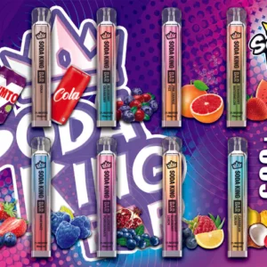 SODA KING Vape Bar 600 Puff Disposable Kit | 20MG - Image 3