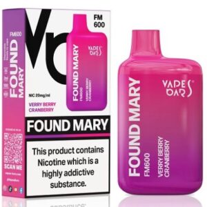 FOUND MARY FM600 by Vapes Bars | 20MG | £2.99 - Image 7