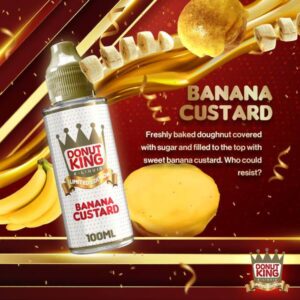 Donut King Limited Edition E-liquid 120ml Shortfill