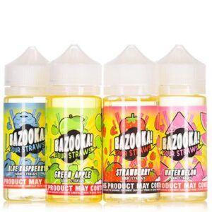 Bazooka Sour Straws E-Liquid 120ml