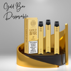 GOLD Bar by Vape Gold 600 Puff Disposable Kit | 20MG - Image 3