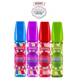 Dinner Lady 60ml Shortfill E-Liquid - Dessert Series