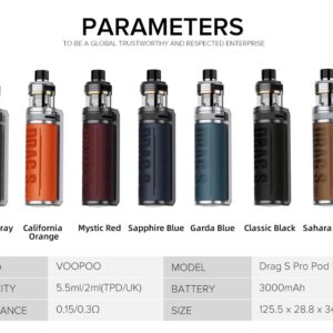 Voopoo Drag S PRO 100W Pod kit - Image 3