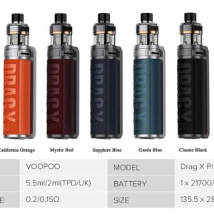 Voopoo Drag X PRO 100W Pod kit - Image 5