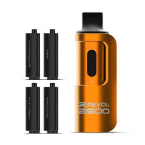 Revol 2600 Puffs | 4 In 1 Series Pod Kit | 1800mAh 20MG - Image 2