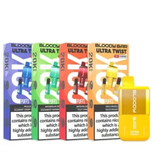 Bloody Bar Ultra Twist 20K Puff Disposable Kit | 2 in 1 Flavours - Image 6