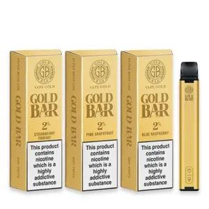 GOLD Bar by Vape Gold 600 Puff Disposable Kit | 20MG - Image 4