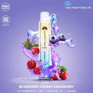 HAYATI PRO MINI Vape Bar 600 Puff Disposable Kit | 20MG - Image 4
