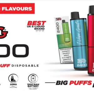 IVG 2400 Puffs Disposable Kit | 20MG | TPD Compliant - Image 10