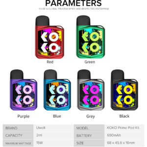 UWell Caliburn Koko Prime Kit - Image 2