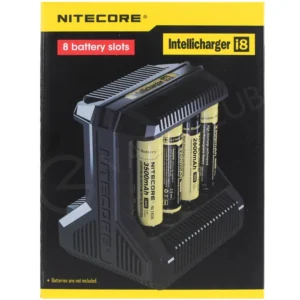 Nitecore I8 Intellicharger | 8 Bay Li-ion/NiMH Battery Charger - Image 2