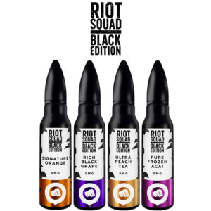 Riot Squad Black Edition E Liquid 60ml Shortfill