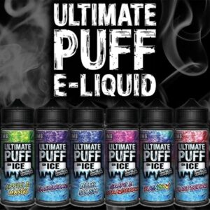 Ultimate Puff ON ICE E Liquid 120ml Shortfill