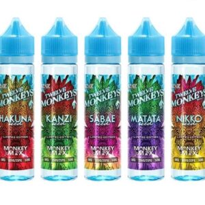 Twelve Monkey 60ml Ice Range