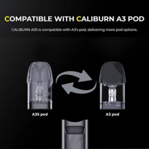 Uwell Caliburn A3S Vape Pod Kit | £13.99 - Image 5