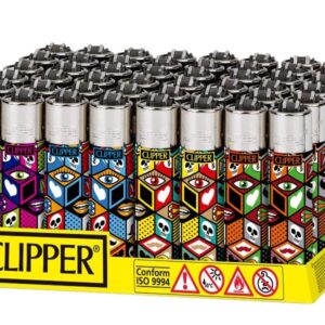 Clipper Lighters 48PK - Mixed - Image 1
