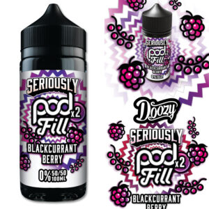 Seriously Pod Fill X2 by Doozy 120ml 50/50 E-Liquid Shortfill - Image 11