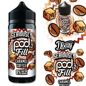Seriously Pod Fill X2 by Doozy 120ml 50/50 E-Liquid Shortfill - Image 2