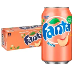 Fanta Peach 355ml (12-Pack)