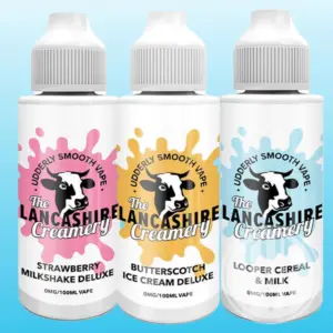 Lancashire Creamery 100ml 70/30 VG/PG E-Liquid Shortfill - Image 2