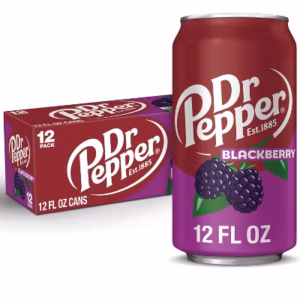 American Dr Pepper Blackberry 330ml 12Pk