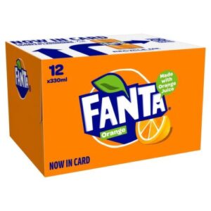 American Fanta Orange 330ml 12Pk
