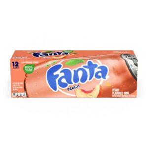 American Fanta Peach 330ml 12Pk
