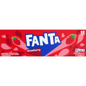 American Fanta Strawberry 330ml 12Pk