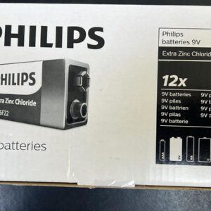 Philips 9V Batteries 12PK