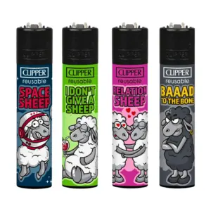 Clipper Lighters 40PK - Sheep GZ - Image 1